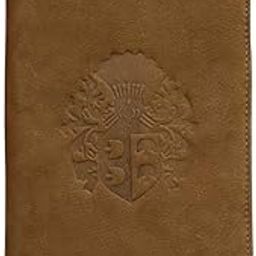 Genuine Leather Passport Holder for Men & Women/Suitable for Credit Debit Card and Boarding Pass / 16 Slot Card Holders & Travel Organizer- Brown-picture-44