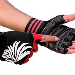 AV Brands Fitness for Life Gym Gloves for Weightlifting, Crossfit,Fitness Gym & Fitness Gloves(Red,Black)-image-46