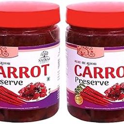 Natraj The Right Choice Carrot Murabba 500gm (Pack of 2) = 1kg | Refreshing and Tasty | Immunity Booster | Palm Good for Blood Circulation -1 Kg | Herbal Organic Carrot Murabba-image-96