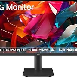 LG 24MS550-B 24 inch IPS FHD (1920x1080) Monitor 100Hz 5ms Reader Mode Tilt/Height Adjustable Stand Built in Speaker Borderless Design OnScreen Control Black Stabilizer DAS Crosshair HDMI Black-image-22