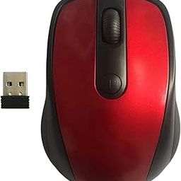 FASHIONMYDAY® Wireless Mouse 2.4G PC Mute 1600DPI Optical Mouse Home Office Desktop Red | Computers/Tablets & Networking | Keyboards, Mice & Pointers | Mice, Trackballs & Touchpads-21