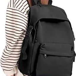 School/College Bags For Boys/Girls Lightweight Simple Travel Rucksack Casual 25 L Backpack-Black Flap-7