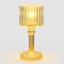 Zylondra Big Acrylic LED Crystal Table Lamp – Portable Rechargeable Touch Desk Light for Bedroom, Living Room, Diwali Decoration, Gift Item, Home Décor – USB Charging (1 Pc, Large Size)-image-66