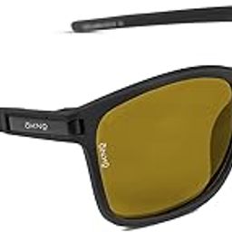 Eyewearlabs Polarized Full Rim Square Branded Stylish Sunglasses For Men & Women | 100% UV Protection Shades | Cricket Sports Cycling Driving | Medium | Moto X2-image-78