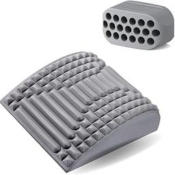 Back Stretcher for Lower Back Pain Relief - Multi Level Adjustable Lower Back Stretcher - Neck and Back Stretcher Massage Relaxation - Refresh Back Stretcher for Sciatica, Herniated Disc, Scoliosis-image-21