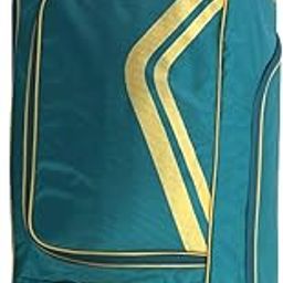 Time Sports Cricket Kit Bag with Wheels, Large Duffle Style Equipment Bag, Turquoise and Yellow (Terqquise)-image-45
