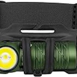 OLIGHT Perun 2 Mini Headlamp 1100 Lumens LED Head Flashlight, Rechargeable Headlight with Red Light Option, Great for Working, Hiking, Camping and Climbing (OD Green Cool Whtie Light: 5700~6700K)-image-77