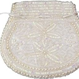 SINTHA Women's Embroidered Ethnic Potli | Potli Bag with Sequins & Zari Work | Designer Bag for Brides/Girls-47