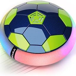 Mirana C-Type USB Rechargeable Battery Powered Hover Football Indoor Floating Hoverball Soccer | Air Football Smart | Made in India Fun Toy Best Gift for Kids Boys and Girls 2-10 Years (Blue-Green)-9