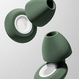 HAVENHUES Ear Plugs For Noise Reduction, Reusable Earplugs For Sleeping,Silicone Ear For Sleep,Noise Sensitivity & Flights,4 Silicone Sleeves With Storage Box (Green, One Size)-10