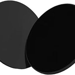 SAZ DEKOR 2Pcs Core Sliders for Working Out Exercise Gliding Discs for Improve Balance Black-picture-18