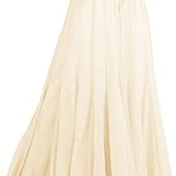 Regular Loose Fit Solid Colour Georgette Flared Sharara Palazzo for Women (Off-White-XX-Large)-image-96