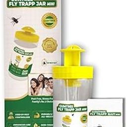 Gumtree Fly Trapp Jar Mini– Eco-Friendly, Non-Pesticide Fly Killer Jar | Reusable Insect Catcher with Lure | Safe & Natural Pest Control for Outdoor Use Around Animals-14