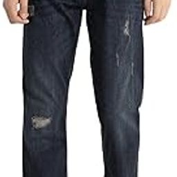 Vanguard Navy Plain Regular Fit Jeans-image-62