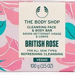 The Body Shop British Rose Cleansing Face & Body Bar 100g-18