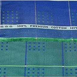 arvind Men's Pure Cotton Jacquard Self Design Unstitched Shirt Fabric (1.60 M, Free Size)-picture-3