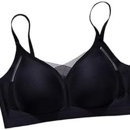| Women's Breatheble Lightly Padded Bra | Full Coverage Seamless Satin Trim Padded Wirefree T-Shirt Bra | Soft, Comfortable, and Breathable for Everyday Wear |-image-76