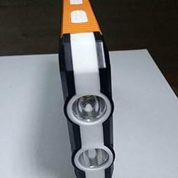 EN-VOLANT 513F Orange-White Compass DIY Solar Bank Powerbank Lamp Charger Power Case-10