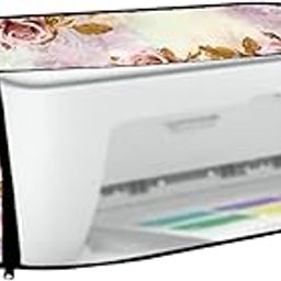 Print Fab Dust Proof Washable Printer Cover for HP DeskJet 2778 All-in-One Ink Advantage Wireless Colour Printer, Pink-13