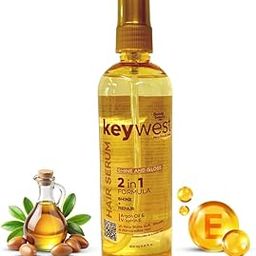 Keywest Professional Shine & Gloss Hair Serum for Women Men Dry Frizzy Hair, 200ml | 2in1 Formula Shine + Repair | Enriched with Argan Oil, Walnut Oil & Vitamin E-image-61