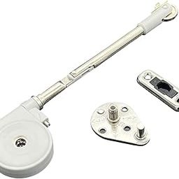 THE STYLE SUTRA Pneumatic Support Close Cabinet Hinge Toy Box Hinges Cabinet Door Hinge Flip Down Long Arm-image-57
