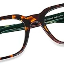 Medium Square Beckham Style Unisex Anti Glare Computer/Gaming Glasses (DB015)-image-34