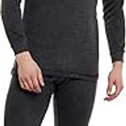 Winter Body Warmer Uper Black Round Neck Thermal Top Pajama and Bottom Suit Combo Set Pack of 1_MTST104-image-17