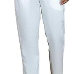 White solid mid-rise pyjamas, has an elasticated waistband with a drawstring fastening,has a Two pocket-picture-31