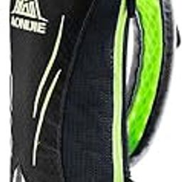 AONIJIE Quick Grip Handheld Water Bottle for Running, Hand Strap Hydration Pack with 500ml Handheld Soft Flask Water Bottle, Black, 20.5 cm x 6.5 cm-0