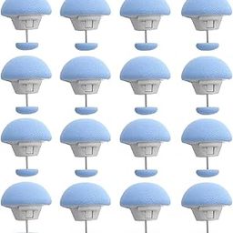 LYBAA Home Mushroom Quilt Holder Cotton Macaron Non-Slip Quilt Blanket Clip Blankets Cover Fastener Clip Holder Bed Sheet, (Blue, 4)-image-84