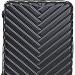 Women's Madison Square Hardside Chevron Expandable Luggage, Black, 28-Inch Checked, Kenneth Cole Reaction Women's Madison Square Hardside Chevron Expandable Luggage-image-51