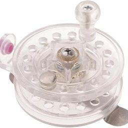 Lucana Light Weight Clear Fiber Fly Fishing Reel Raft Wheel Smooth Ice Fishing Reel for Fresh Water & Saltwater Fishing-image-43