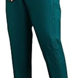 Women's Pure Cotton Ankle Length Solid Formal Trouser Pants for School, Office, Casual etc.-image-86