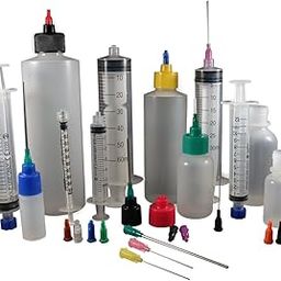 Jensen Global DIY Kit for Oils and Fluids with Multiple Size Bottles, Syringes and Blunt Dispensing Tips (Non Sterile/Non Medical)-image-47