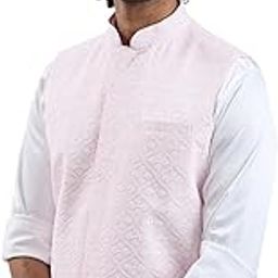Men's Cotton Nehru Jacket I Allover Printed Jacket Regular Nehru Jacket I Fastive Party Wedding Neharu Jackets-image-39