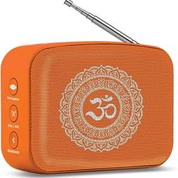 Carvaan Saregama Mini 2.0 Bhakti- Music Player with Bluetooth/FM/AM/AUX (Orange)-10
