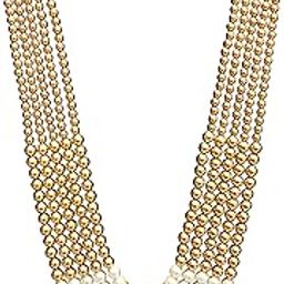 Pearl Necklace Jewellery for Groom | Dulha Moti Mala Haar for Men-image-52