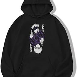 Jujutsu Kaisen Hoodie Men Women Anime Causal Stylish Latest Black Blue Lavender-image-8