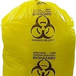Bio-Hazard/Bio-Medical Waste Bag Pack (Yellow, 1 Kg, 21X24 Inch) -30 Pieces-image-3
