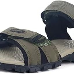 mens SS 481 | Latest, Daily Use, Stylish Floaters | Olive Sport Sandal - 7 UK (SS 481)-16