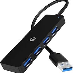 USB 3.0 Hub Ultra Slim 4-Port USB Splitter for Mac Pro/Air, iMac Pro, Mac Mini/Pro, Dell, HP, Surface Pro, Notebook PC, Tesla Model 3-picture-3
