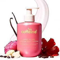mCaffeine Sweet Escape Perfume Body Lotion | Niacinamide, Cocoa Butter & Shea Butter For Deep Moisturization | Lightweight, Non-Sticky | Fruity-Floral Fragrance | Body Lotion For Dry Skin - 300ml-41
