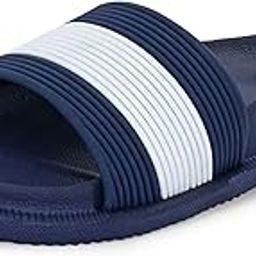 Slides for Men | Comfortable & Stylish with Soft Insole | Trendy Design with Support Strap | Perfect for Spring Summer Travelling, Walking-image-99