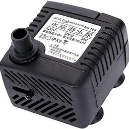 Venus Aqua Mini Water Fountain Pump 3W Small Submersible Pump for DIY Crafts Min Vertical Fountain and Aquarium/Fish Tank(Power:3W, H.MAX:0.6M, Flow Rate:200L/H)-12