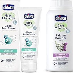 Chicco Diaper rash cream 100 ml with Talcum Powder 75g-image-30
