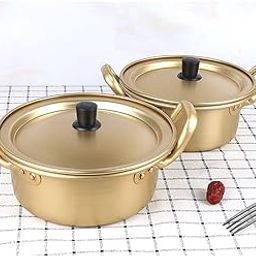 Aluminum Pot Korean Instant Noodle Cooking Ramen Pot Quick Boiling Pot 14cm-picture-32