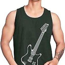 Men’s 100% Pure Cotton with Designer Basic Printed Vest - Modern Fit Tanktop-image-90