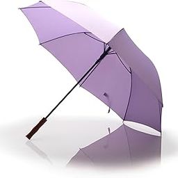 Rainster XL 60-Inch Arc Windproof Umbrella for Men and Women, Extra Large Golf Umbrella, Automatic Open, Waterproof, UV Protection, Vegan Leather Grip, Durable and Stylish for Travel, Outdoor, and Monsoon-image-3