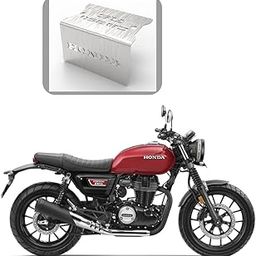 Auto Infinity Front Reservoir Guard Compatible With Honda CB350-RS (Silver, Pack of 1)-image-43