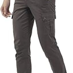 Men's Slim Fit Mid Rise Cargo Pant-image-31